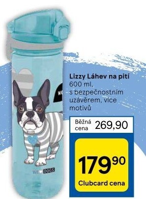 Láhev na pití Lizzy Card