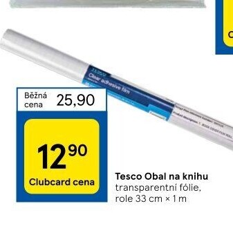 Obal na knihu Tesco