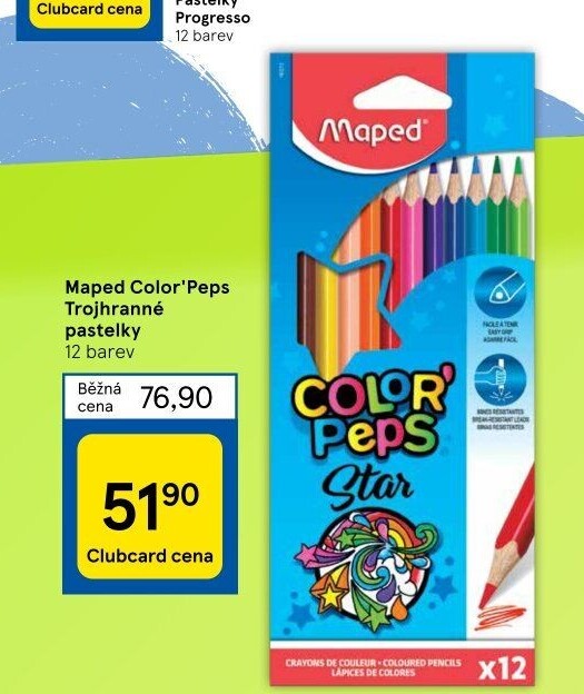 Pastelky Maped Color'
