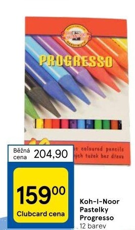 Pastelky progresso KOH-I-NOOR