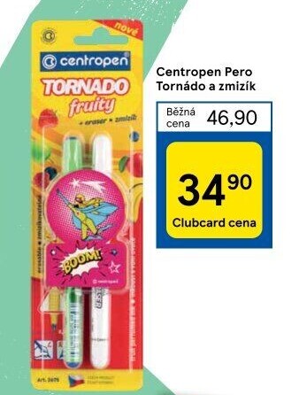 Roller Tornado + zmizík Centropen