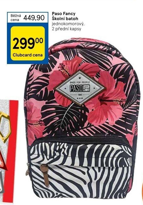 Školní batoh Paso - Tesco akcniletaky.com