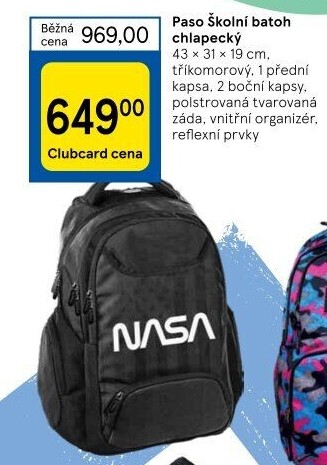 Školní batoh Paso