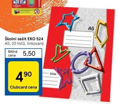 Školní sešit A5