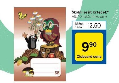 Školní sešit A5
