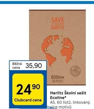 Školní sešit A5 Herlitz