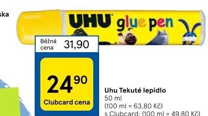 Tekuté lepidlo s aplikátorem Glue pen UHU
