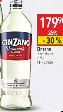 Aperitiv Bianco Cinzano