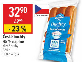 Buchty české s náplní Odkolek