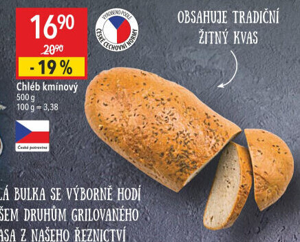 Chléb kmínový
