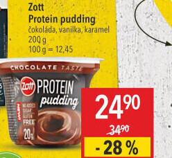 Dezert pudink protein Zott