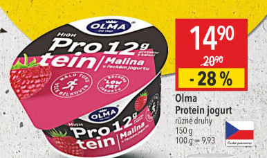Jogurt ochucený protein Olma