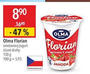 Jogurt smetanový Florian Olma