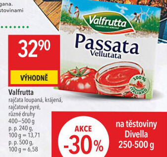 Pyré rajčatové Valfrutta