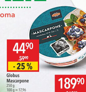 Sýr Mascarpone Globus