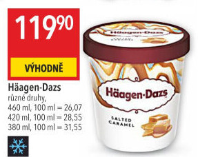 Zmrzlina v kelímku Häagen-Dazs
