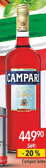 Aperitiv Bitter Campari