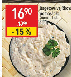 Bagetová vajíčková pomazánka