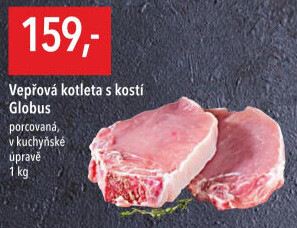 Kotleta vepřová s kostí Globus