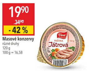 Paštika játrová Viva