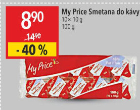 Smetánky do kávy My Price