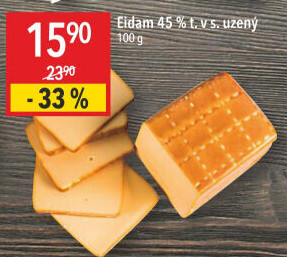 Sýr Eidam uzený 45%