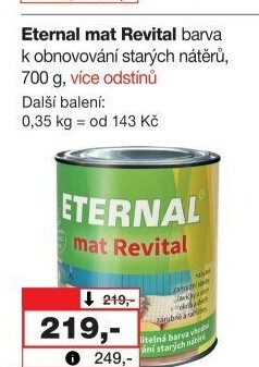 Barva Revital mat Eternal