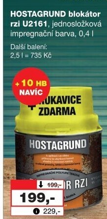 Blokátor rzi U2161 Hostagrund
