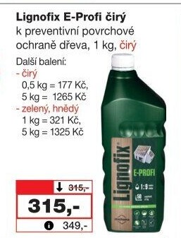 Ochrana dřeva Lignofix E-Profi Stachema