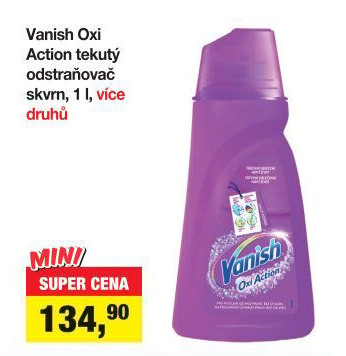 Odstraňovač skvrn gelový Vanish Oxi Action