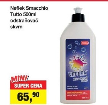 Odstraňovače skvrn Neflek Smacchio Tutto Madel