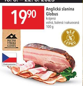 Anglická slanina Globus