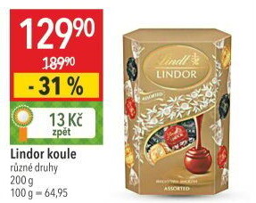 Bonboniéra Pralinky Lindor Lindt