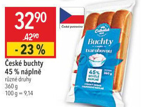 Buchty české s náplní Odkolek