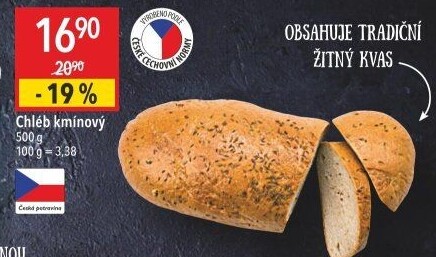 Chléb kmínový