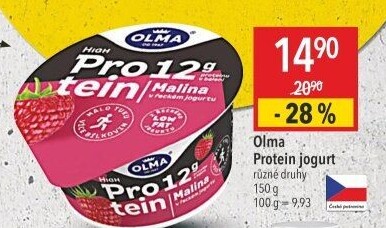 Jogurt ochucený protein Olma