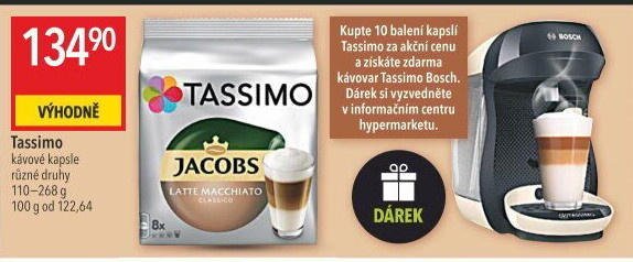 Kapsle Tassimo Jacobs