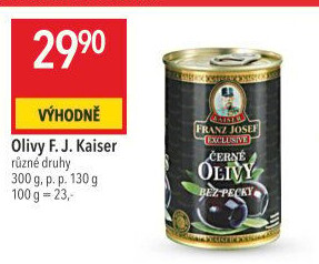 Olivy černéExclusive Franz Josef Kaiser
