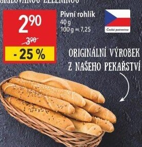 Pivní rohlík