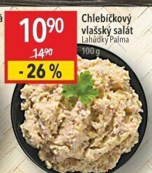 Salát vlašský chlebíčkový