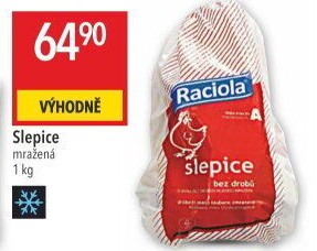 Slepice mražená Raciola