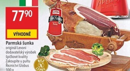 Šunka parmská Levoni