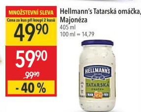 Tatarská omáčka Hellmann'