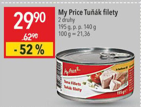 Tuňák filety My Price
