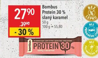 Tyčinka Bombus Protein 30%