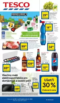 akční leták Tesco 16.8.2023-22.8.2023