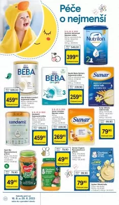 akční leták Tesco 16.8.2023-22.8.2023
