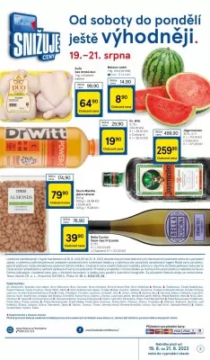 akční leták Tesco 16.8.2023-22.8.2023