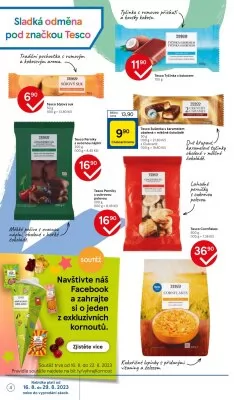 akční leták Tesco 16.8.2023-22.8.2023