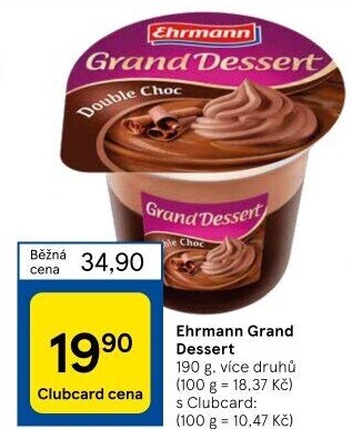 Dezert Grand Dessert Ehrmann